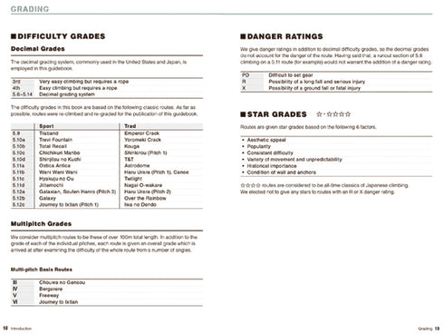 瑞牆 クライミングガイド -ENGLISH EDITION-